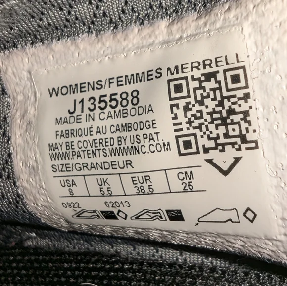 Merrell Women's Bravada Edge Athletic Shoes - Paloma Size 8 - Picture 8 of 11